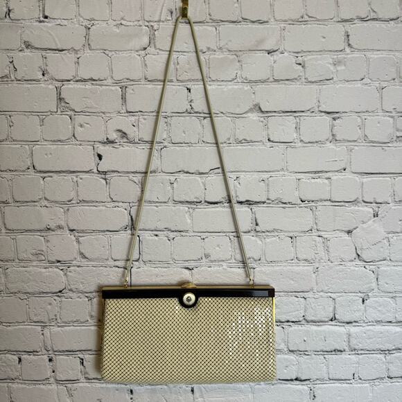 Vintage Chain Link Handbag Studio Imports Crossbody‎ Purse - Picture 4 of 16